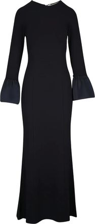 Dorothee Schumacher Abito da giorno con maniche a campana - Nero