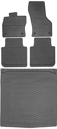 OEM Juego De Alfombrillas De Goma Para Coche Y Maletero Para Skoda Superb Iii Kombi (2015-2020)