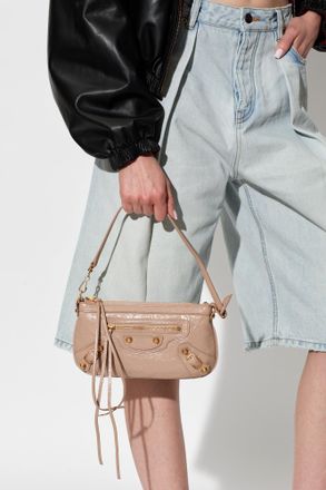 Balenciaga Shoulder Bag Le City, Womens, Pink