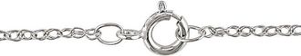 Pompeii3 1/4ct 3 Stone Round Three Diamond Pendant 14K White Gold