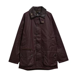 Barbour Icons Beaufort Waxed Jacket - - Jackets - Donna - Rosso - S