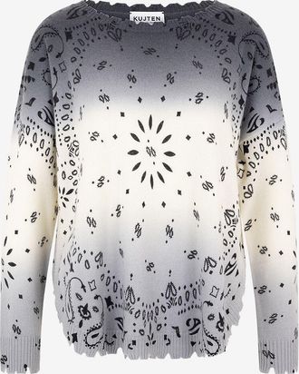 Kujten Pullover mit Rundhalsausschnitt aus Kaschmir Malo