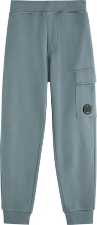 C.P. Company Diagonal Raised Cotton Sweatpants - Blue - S