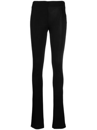 Alyx skinny ankle-zip trousers - women - Viscose/Spandex/Elastane - S - Black