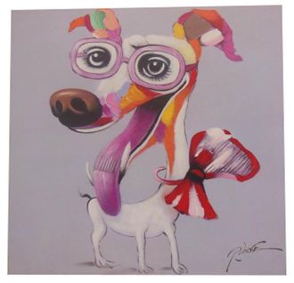 Biscottini International Biscottini - Cuadro &Oacute;leo Sobre La Tela Pintado A La Mano