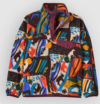 Patagonia Lw Synch Snap Kids Sweater bruin
