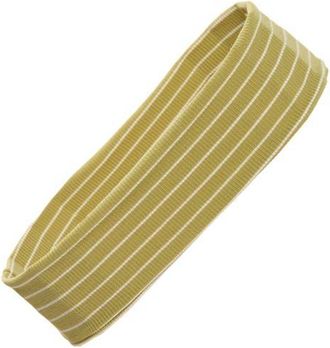 Tasha Stripe Rib Head Wrap in Green at Nordstrom