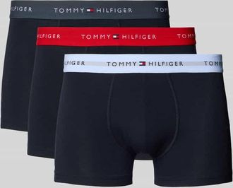 Tommy Hilfiger Trunks aus Baumwoll-Mix im 3er-Pack in Marine, Größe XXL