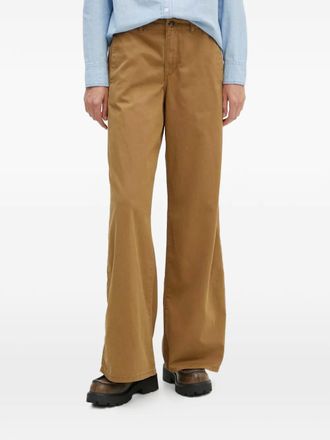 Levi's wide-leg denim jeans - women - Cotton - 26/31 - Brown