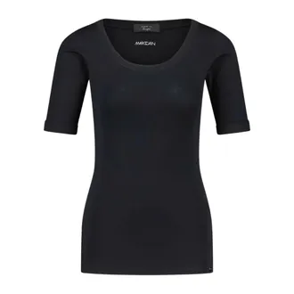 Marc Cain Dames, Tops, Zwart, Maat: XL