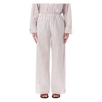 By Malene Birger Dames, Broeken, Wit, Maat: S Katoen