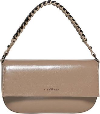 John Richmond Mini Handtas - Dames - Handtassen - Beige - ONE Size - Tassen