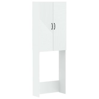 vidaXL Mueble De Ba&ntilde;o Haarlem Blanco 66 X 25,5 X 190 Cm Vidaxl