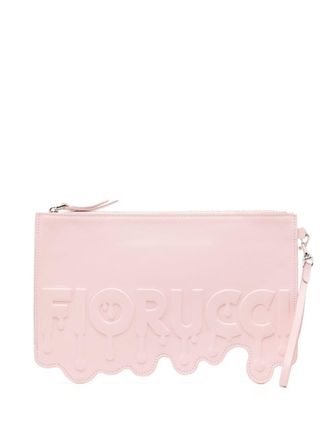 Fiorucci Clutch in pelle - Rosa