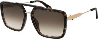 Just Cavalli Accessoires, Heren, Geel, ONE Size, Aviator Zonnebril