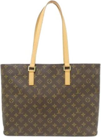 Louis Vuitton Pre-owned Vintage Tote Bag - Dames - Vintage Shopper - Bruin - ONE Size - Vintage