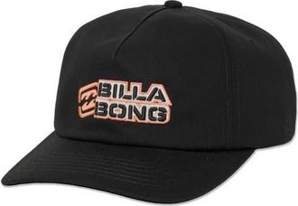 Billabong Straddie Baseball Cap in Black at Nordstrom