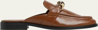 Bottega Veneta Astaire Knot Leather Loafer Mules