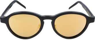 Retro Superfuture 69mm Round Sunglasses in Black at Nordstrom Rack