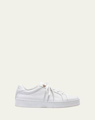 Loro Piana Nuages Calfskin Low-Top Sneakers