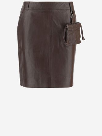 The Garment De kledingstuk leren rok
