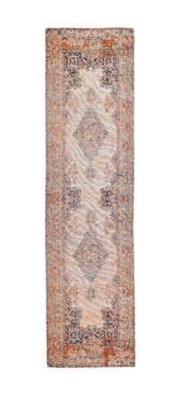 Tom Tailor Alfombra vintage estilo oriental, tejido plano, Multicolor, 060x230 cm