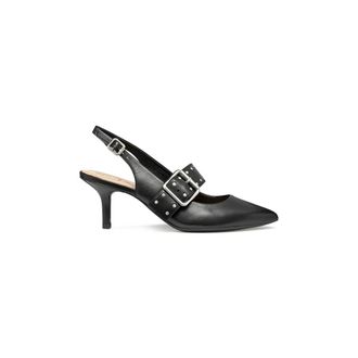 Geox Schoenen, Dames, Zwart, 36 EU, Leer, Kleopy Pumps