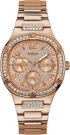 Guess Dameshorloge 40 mm Armband Roestvrij Staal - Dames - Horloges - Bruin - ONE Size - Accessoires