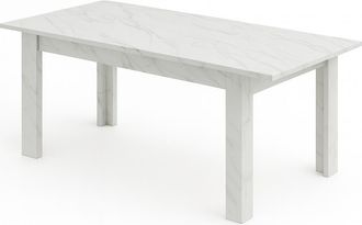 Decorspace Tavolo gliese Con Gambe E Piano In Mdf, Design Moderno, Per Arredo Interno 137/185 X 90 H 76 Cm -rovere