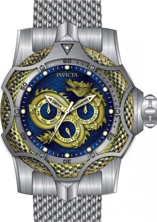 Invicta IN-49189 Mens Venom Watch - Silver - One Size
