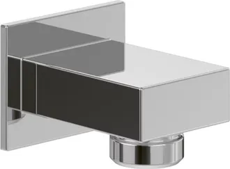 Villeroy & Boch Villeroy&boch - Codo De Conexi&oacute;n A Pared Villeroy Et Boch Duchas Universales Rectangulares Cromo