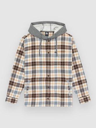 Quiksilver Hooded Surf Hemd grau