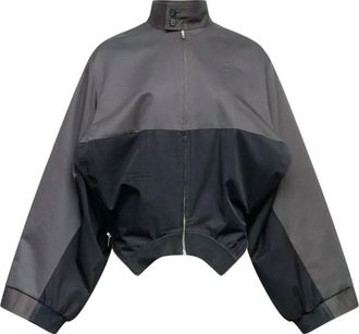 Maison Margiela Giacca con design color-block - Grigio