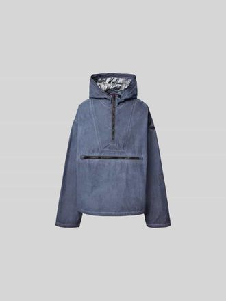 Diesel Jacke mit Kapuze in Blau, Gr&ouml;&szlig;e 46