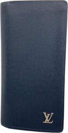 Louis Vuitton Navy Blue Long Wallet (Bi-Fold) (Pre-Owned)