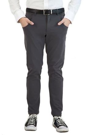Levinas All Day Everyday Stretch Tech Chino Pants in Dark Charcoal at Nordstrom Rack, Size 30 X 30