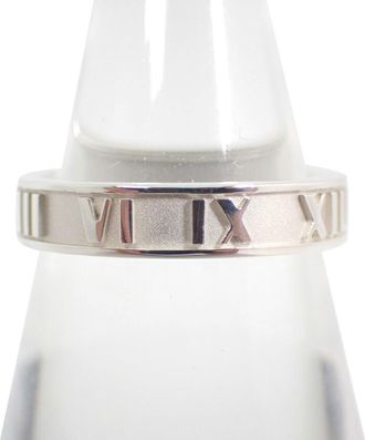 Tiffany & Co. Silver Sterling Silver 925 Band Ring (Pre-Owned)