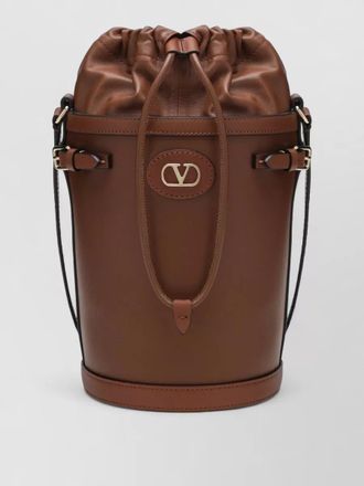 Valentino Garavani antibes leather bucket bag