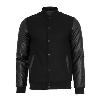 Urban Classics Oldschool heren jas (Zwart)