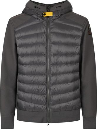 Parajumpers Buck Hybrid Jacket - Heren - Winterjassen - Grijs - M - Leer - Jassen
