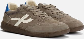 Pompeii Mens Pompeii Elan Sala Suede Mens Grey Sky Trainers - Size: UK 7.5 / eu 41 / us 8.5