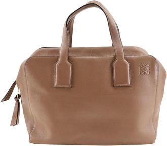 Loewe Brown Leather Weekend Bag (Pre-Owned)