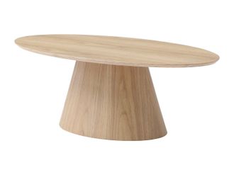 Vente-Unique Mesa de centro de MDF - Natural claro - ANTELADA