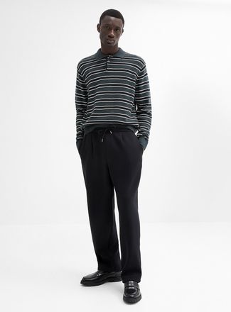 Jack & Jones Mens Fleece-lined barrel pant