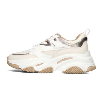 Steve Madden Dames, Schoenen, Beige, Maat: 42 EU Leer