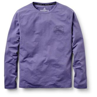 Passenger Sedona Recycled Active L/S Longsleeve f&uuml;r Herren | lila