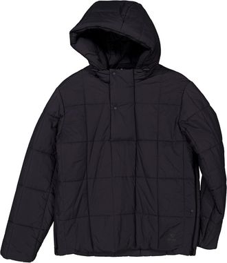 Burberry Quilted Nylon Half Zip Jacket, Size Small