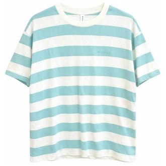 Mazine Bold Striped T-Shirt f&uuml;r Damen | wei&szlig;