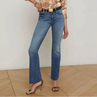 L'agence Marty Flare Jeans In Hanson