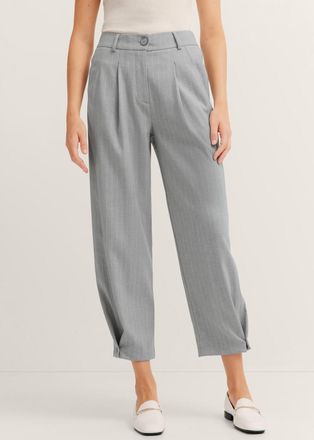 Bugatti Damen Broek met strepen & vouw